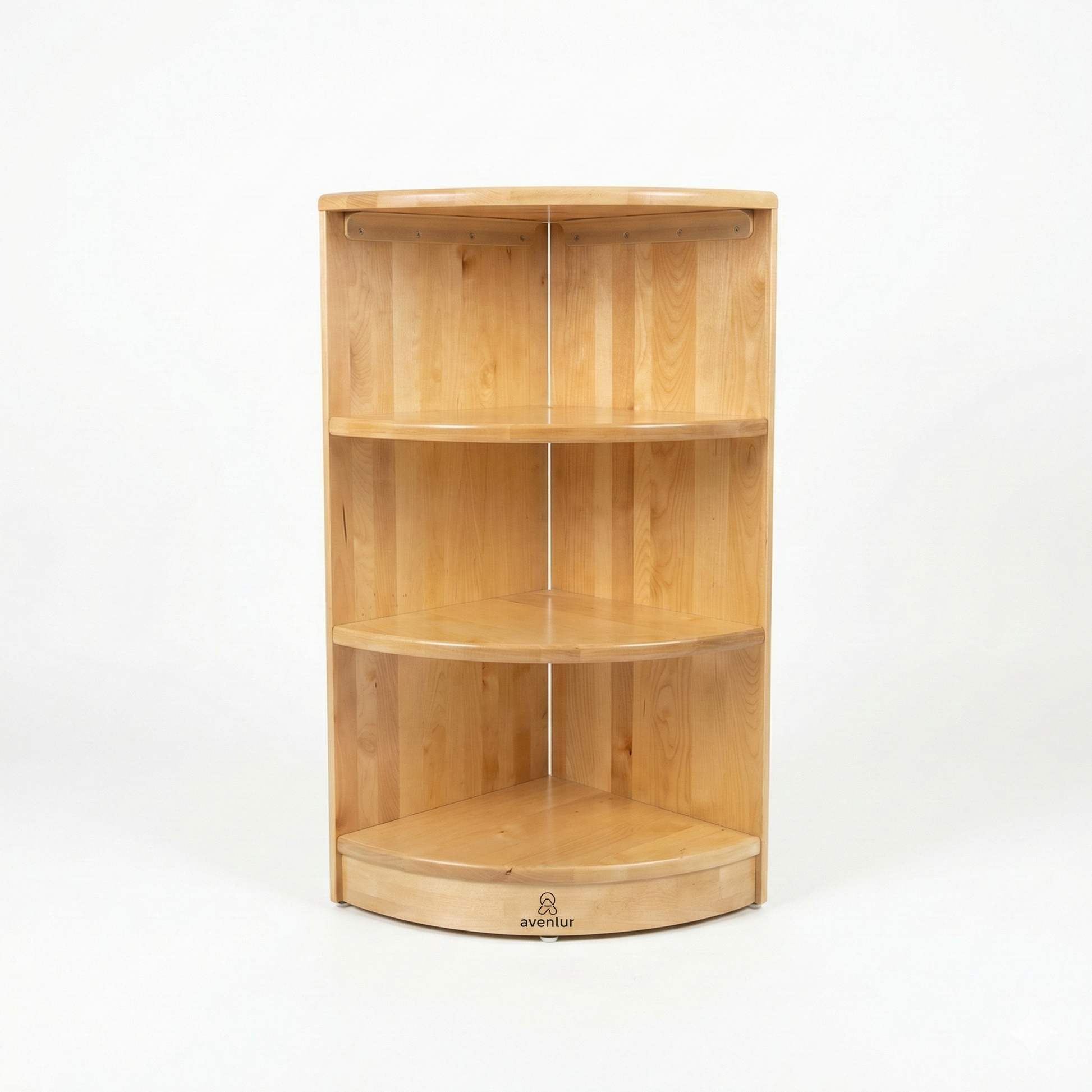 Montessori Classroom Corner Shelf - 32" Tall - Chickadees Wooden Toys