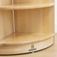 Montessori Classroom Corner Shelf - 24" Tall - Chickadees Wooden Toys