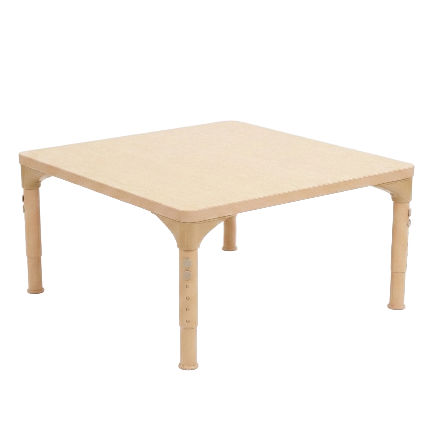 Square Adjustable Kids Table – 17" to 25" Height | Activity Table for Classrooms, Daycares & Homeschool