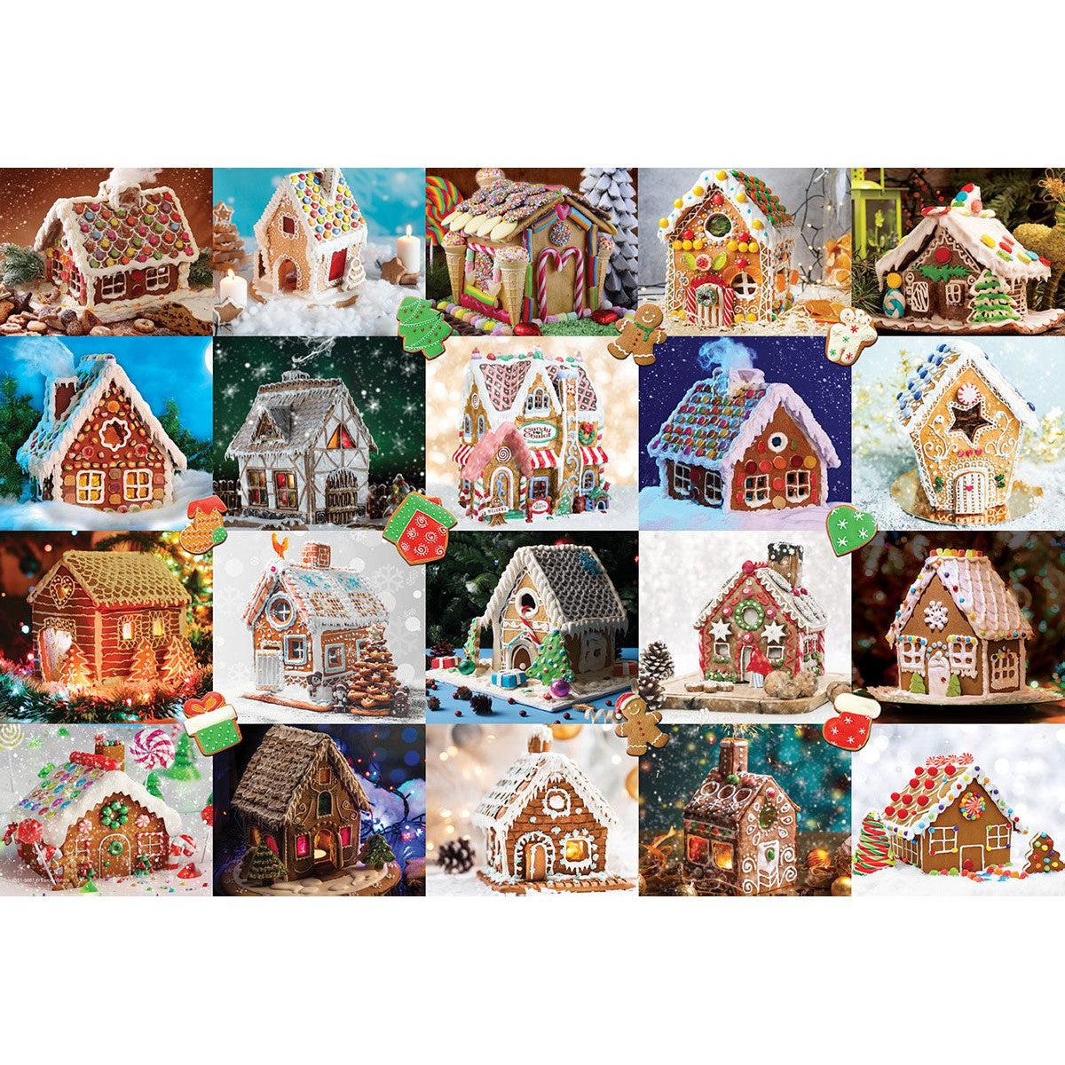 Gingerbread House 550 Piece Jigsaw Puzzle in Tin Eurographics