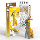 Giraffe 3D Cardboard Model Kit Eugy