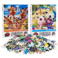 Giraffe & Unicorn Selfie Set of 2 300 Piece Lenticular Jigsaw Puzzles Prime 3D