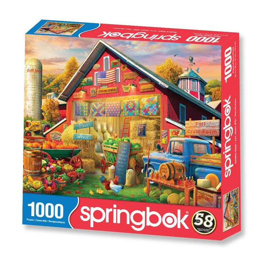 Golden Days 1000 Piece Jigsaw Puzzle Springbok