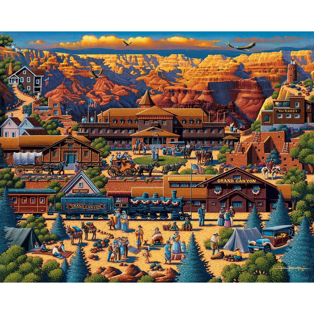 Grand Canyon 210 Piece Jigsaw Puzzle Dowdle