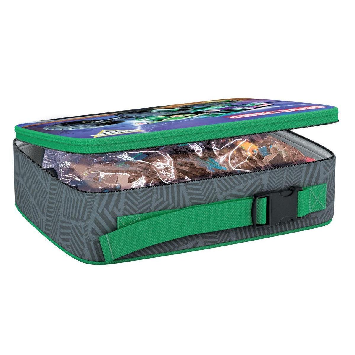 Grave Digger Monster Jam Lunch Bag & 100 Piece Jigsaw Puzzle Eurographics