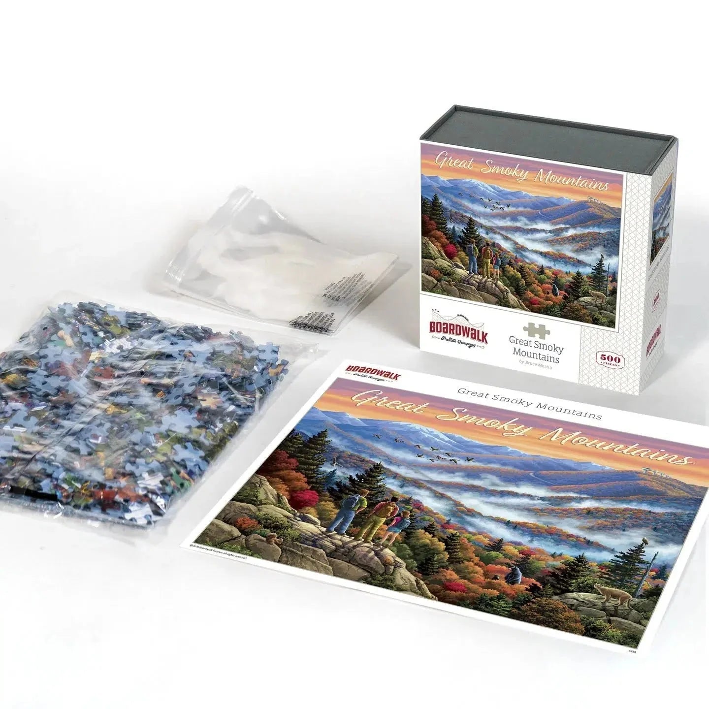 Great Smoky Mountains 500 Piece Jigsaw Puzzle Boardwalk