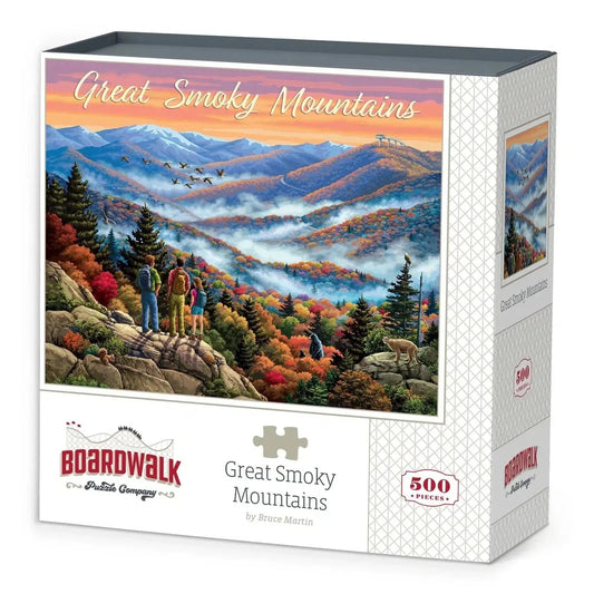Great Smoky Mountains 500 Piece Jigsaw Puzzle Boardwalk