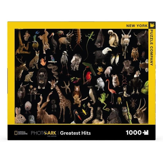 Greatest Hits National Geographic Photo Ark 1000 Piece Jigsaw Puzzle NYPC - Chickadees Wooden Toys