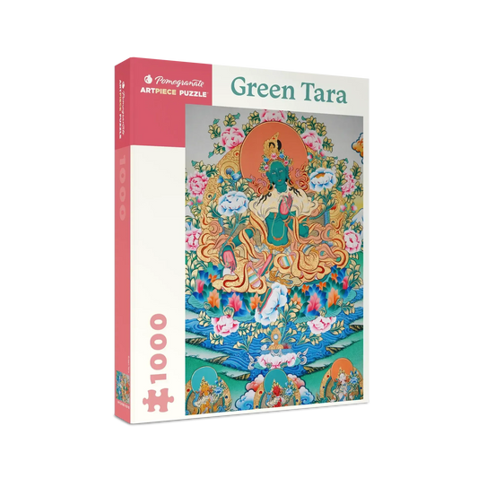 Green Tara 1000 Piece Jigsaw Puzzle Pomegranate