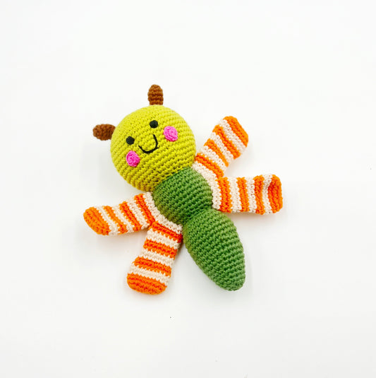 Dragonfly Rattle - Chickadees Wooden Toys