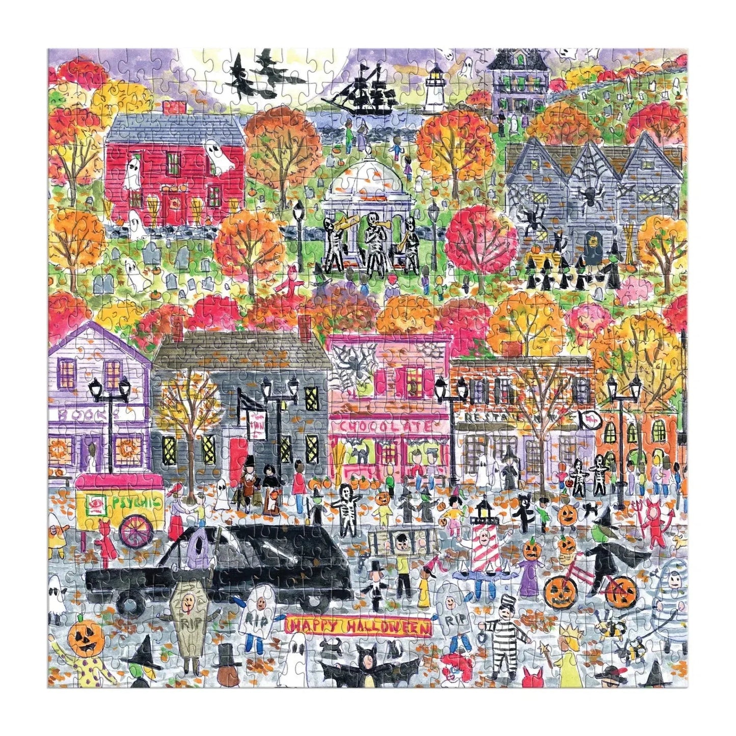 Halloween Parade 500 Piece Jigsaw Puzzle Galison