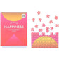 Happiness 150 Piece Mini Gradient Jigsaw Puzzle Laurence King