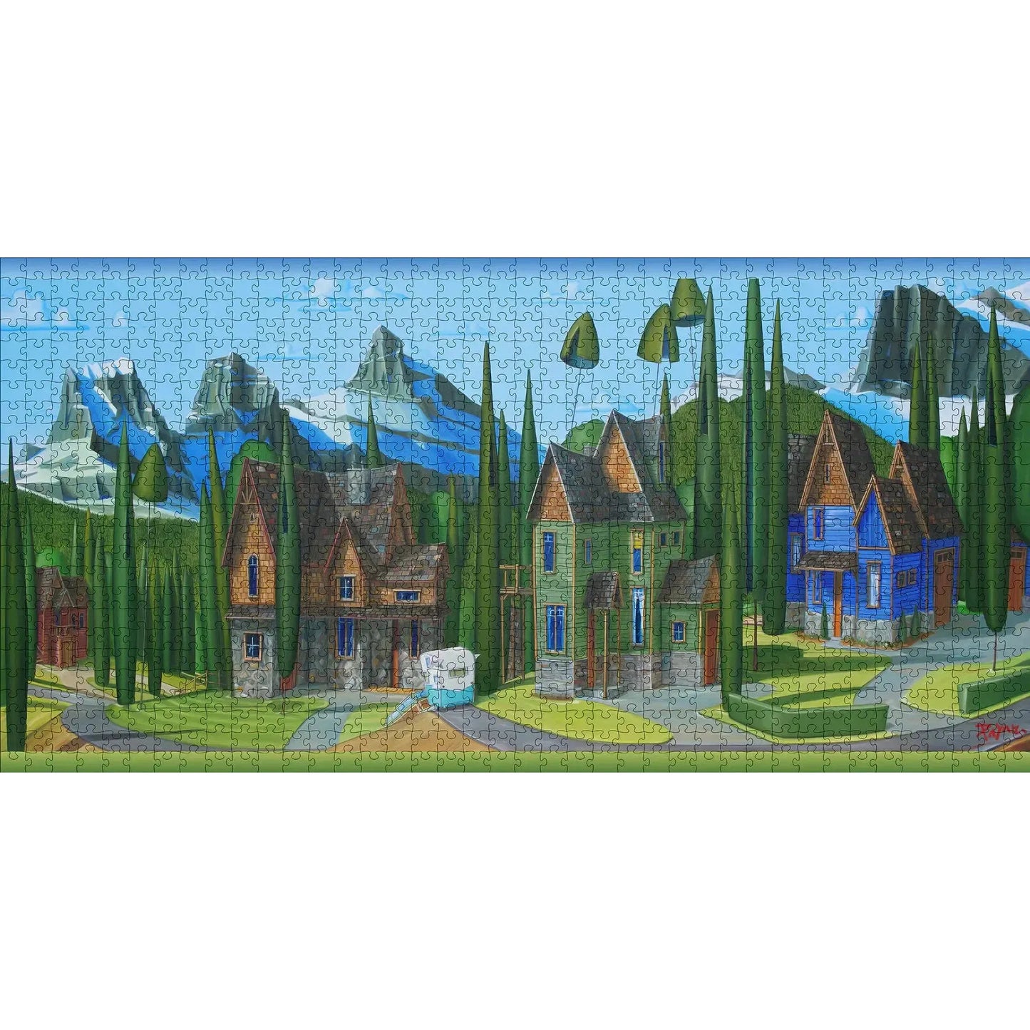 Happy Days Are Here Again 1000 Piece Jigsaw Puzzle Pomegranate