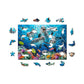 Happy Dolphins 200 Piece Wood Jigsaw Puzzle Wooden City