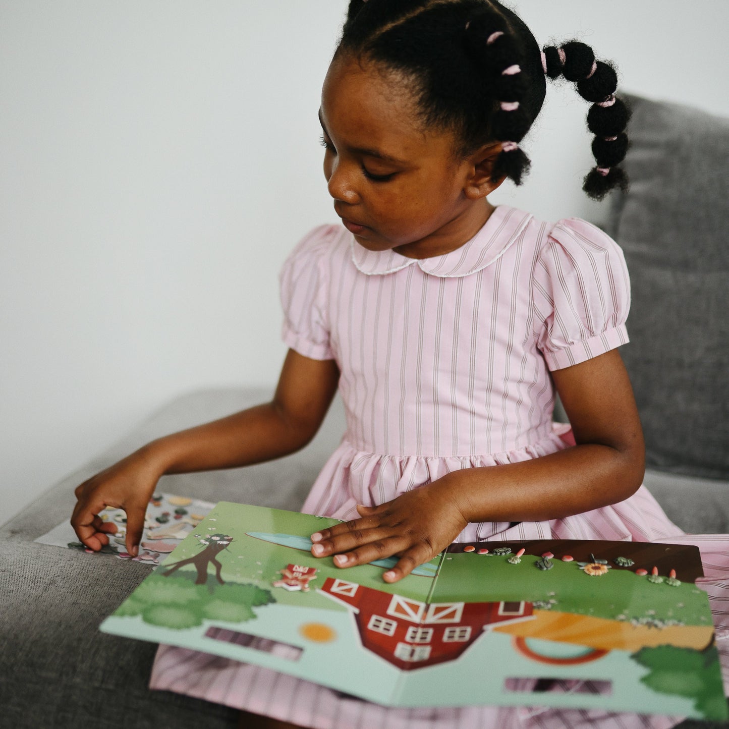 Reusable Sticker Set - Chickadees Wooden Toys