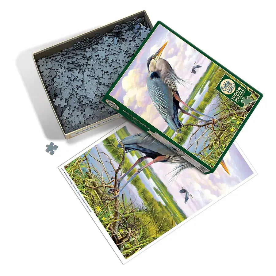 Heron 1000 Piece Jigsaw Puzzle Cobble Hill
