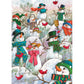 Hill of a Lot of Snowmen 500 Piece Jigsaw Puzzle Cobble Hill