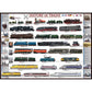 History of Trains 1000 Piece Jigsaw Puzzle Eurographics