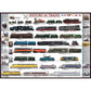 History of Trains 500 Piece Jigsaw Puzzle Eurographics