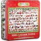 Holiday Dogs 1000 Piece Jigsaw Puzzle in Tin Eurographics