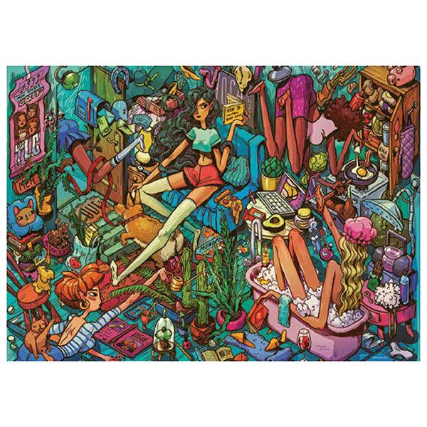 Homely Housemates 1000 Piece Jigsaw Puzzle Heye