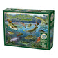 Hooked on Fishing 1000 Piece Jigsaw Puzzle Cobble Hill