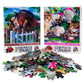 Horses & Kittens Set of 2 300 Piece Lenticular Jigsaw Puzzles Prime 3D
