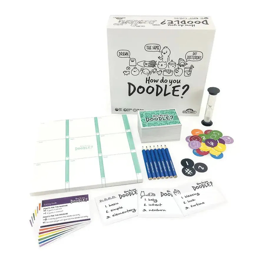 How Do You Doodle? - The Fun Fast Paced Drawing Game - Outset