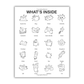 How To Draw 101 Cute Stuff For Kids: Simple and Easy Step-by-Step Guide Book to Draw Everything like Animals, Gift, Avocado and more with Cute Style (Spiral Bound)