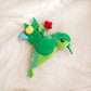 Green Hummingbird SnuggleBuddies Emotions Plush