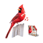 I Am Cardinal 300 Piece Bird Shaped Jigsaw Puzzle Madd Capp