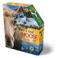 I Am Moose 700 Piece Head Shaped Jigsaw Puzzle Madd Capp