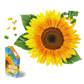 I Am Sunflower 350 Piece Floral Shaped Jigsaw Puzzle Madd Capp