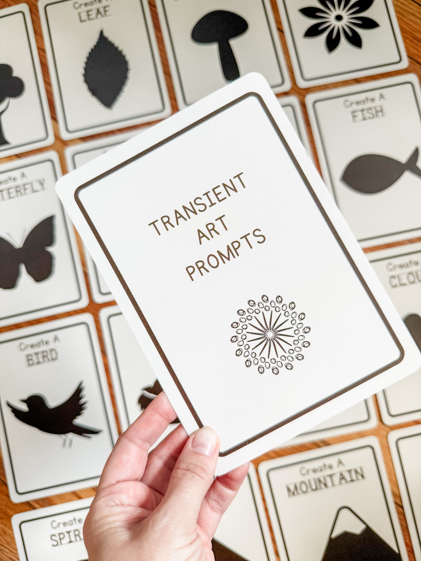 Transient Art Prompt Cards