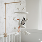Felt Baby Mobile - Stork - Chickadees Wooden Toys