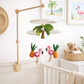 Felt Baby Mobile - Tropical Trio - Chickadees Wooden Toys