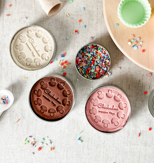 Neopolatine Ice Cream Play Dough Trio