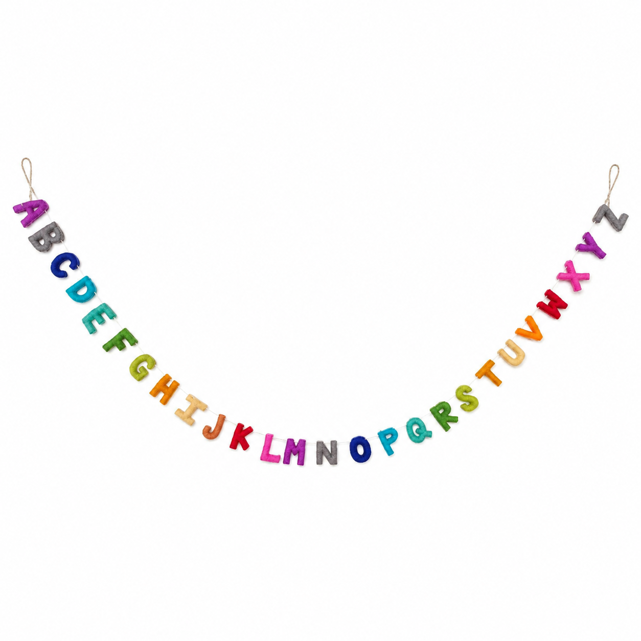 Alphabet Banner Kids Room Garland 7ft