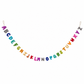 Alphabet Banner Kids Room Garland 7ft