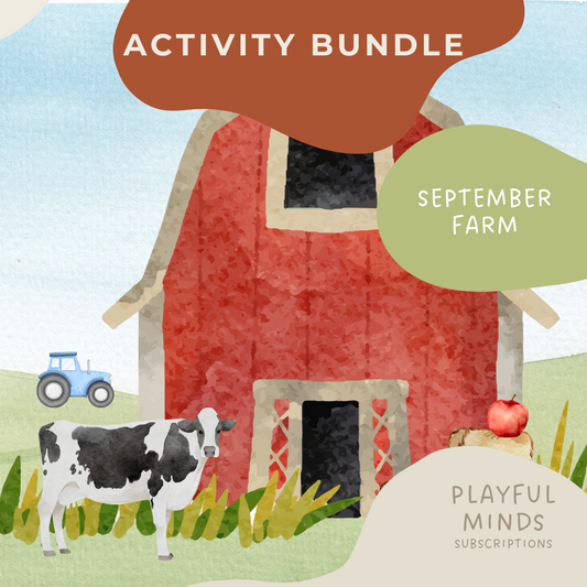 Printed Activity Pages - Early Learning Subscription