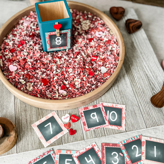 Valentine Confetti Bucket