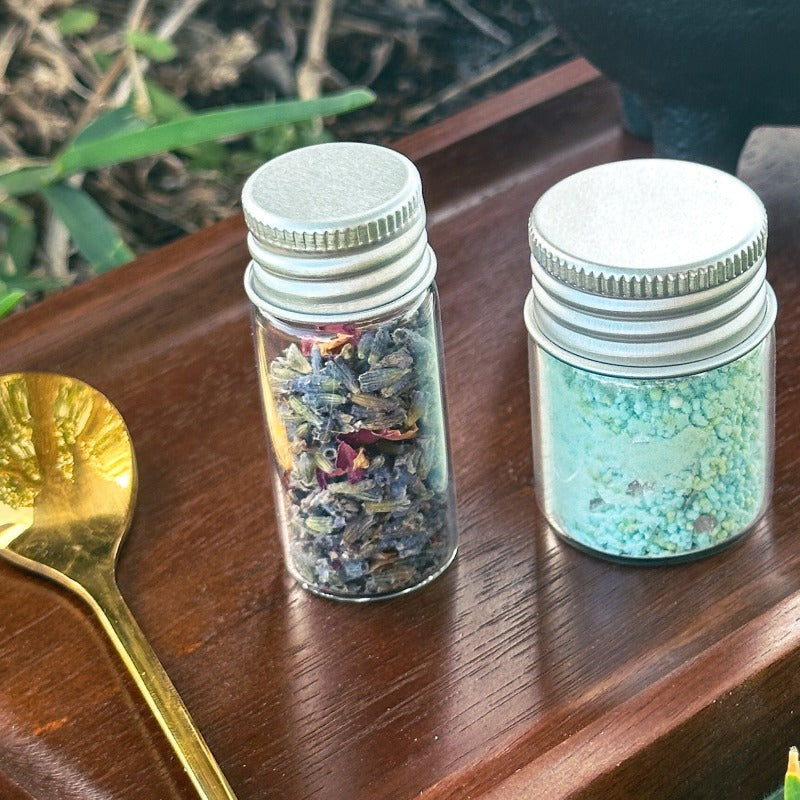 Pixie Dust Glass Bottles - Chickadees Wooden Toys