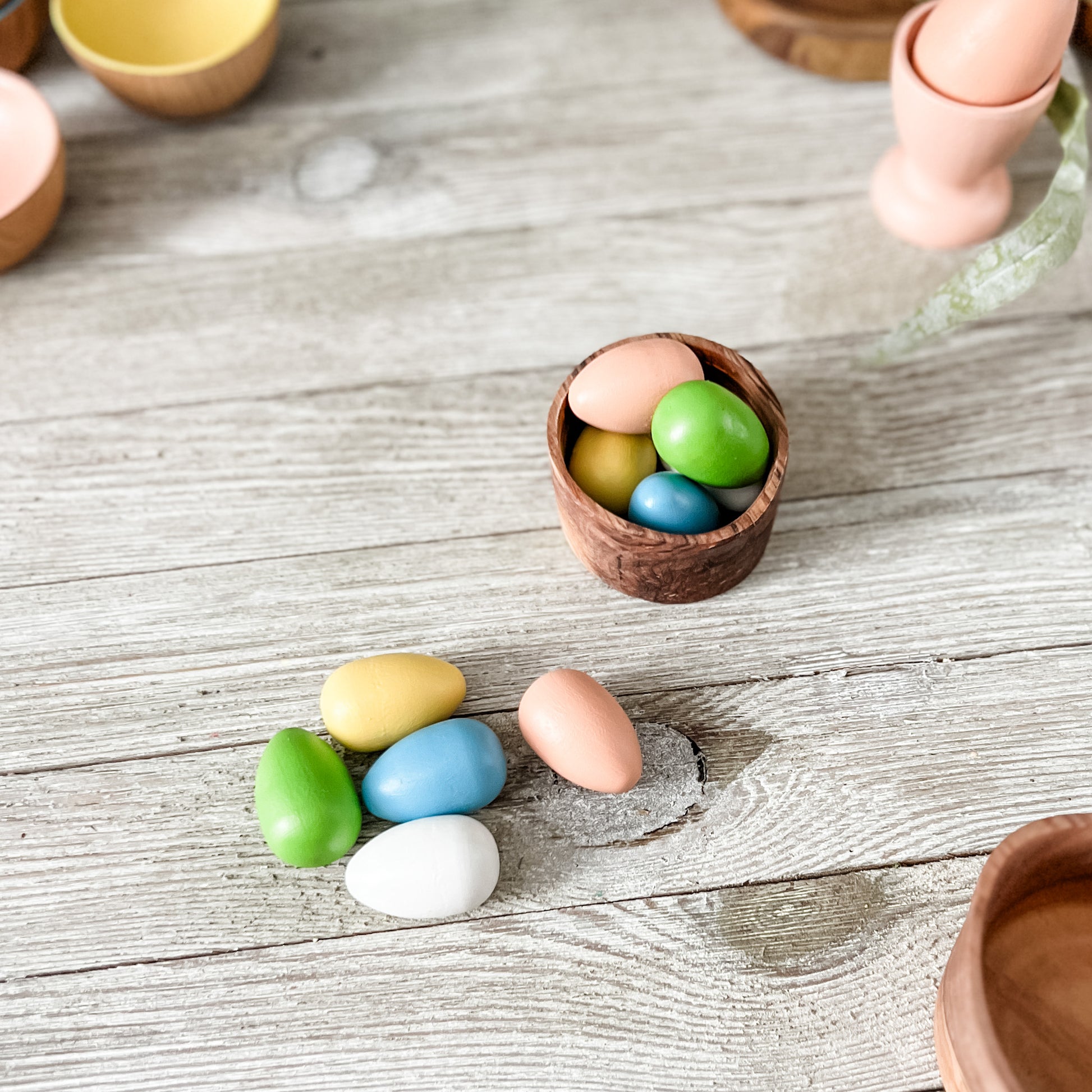 Spring Mini Eggs - Chickadees Wooden Toys
