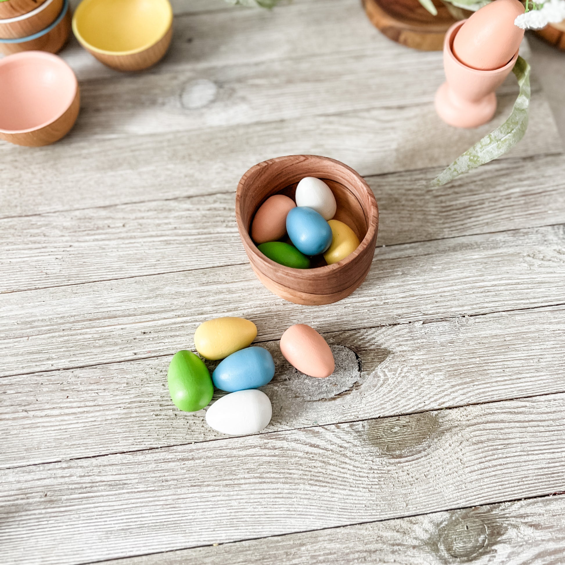 Spring Mini Eggs - Chickadees Wooden Toys