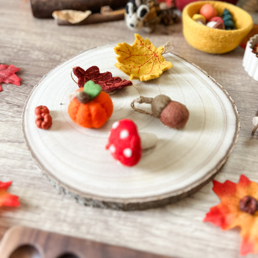 Wool Felt Woodland Treasures