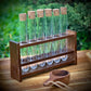 Test Tube Holder - Chickadees Wooden Toys