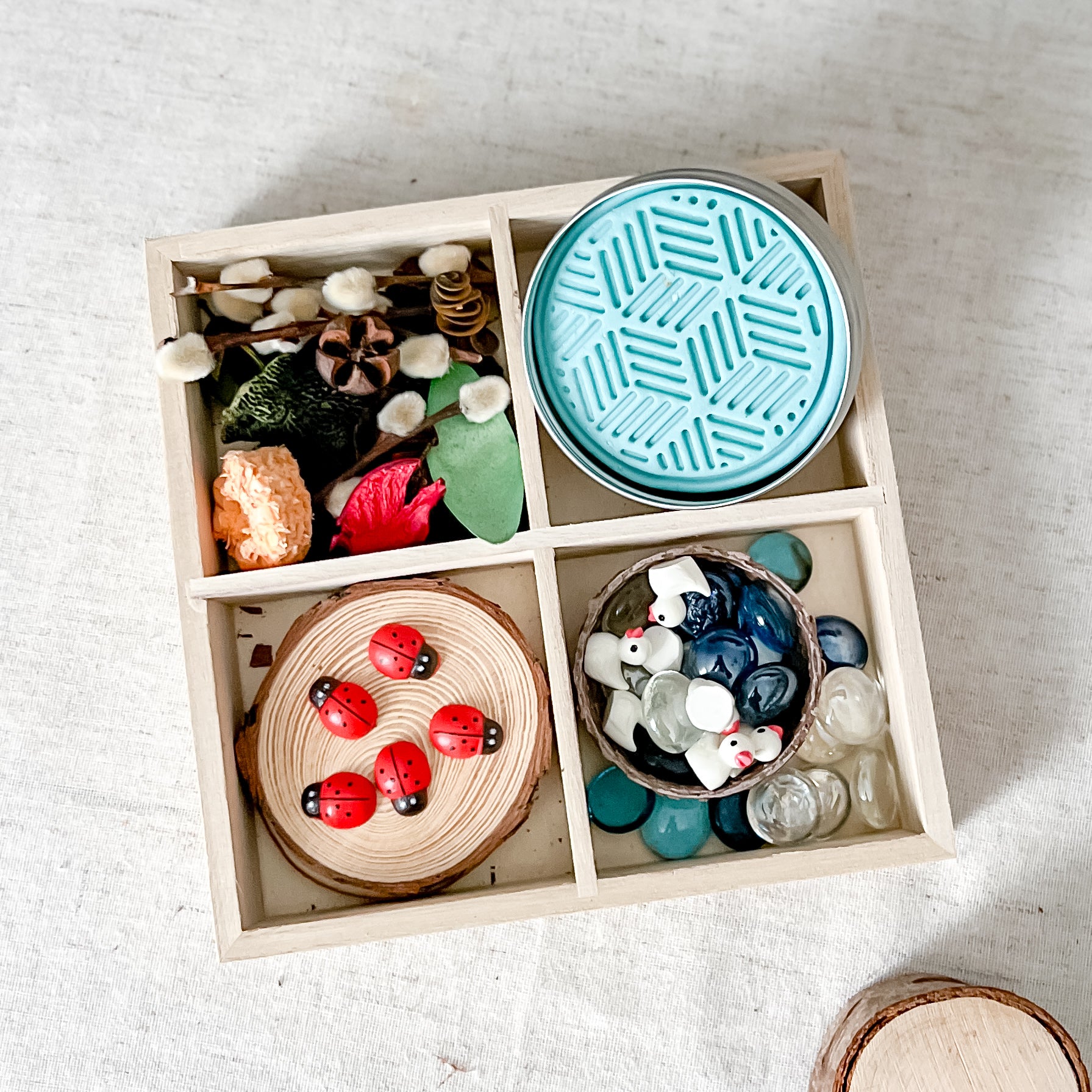 Pond Play Dough Set - Chickadees Wooden Toys