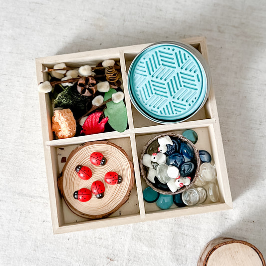 Pond Play Dough Set - Chickadees Wooden Toys