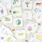 Spring Alphabet Cards - Chickadees Wooden Toys