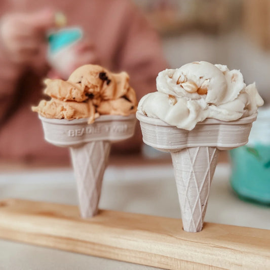 Twin Ice Cream Cone - Chickadees Wooden Toys